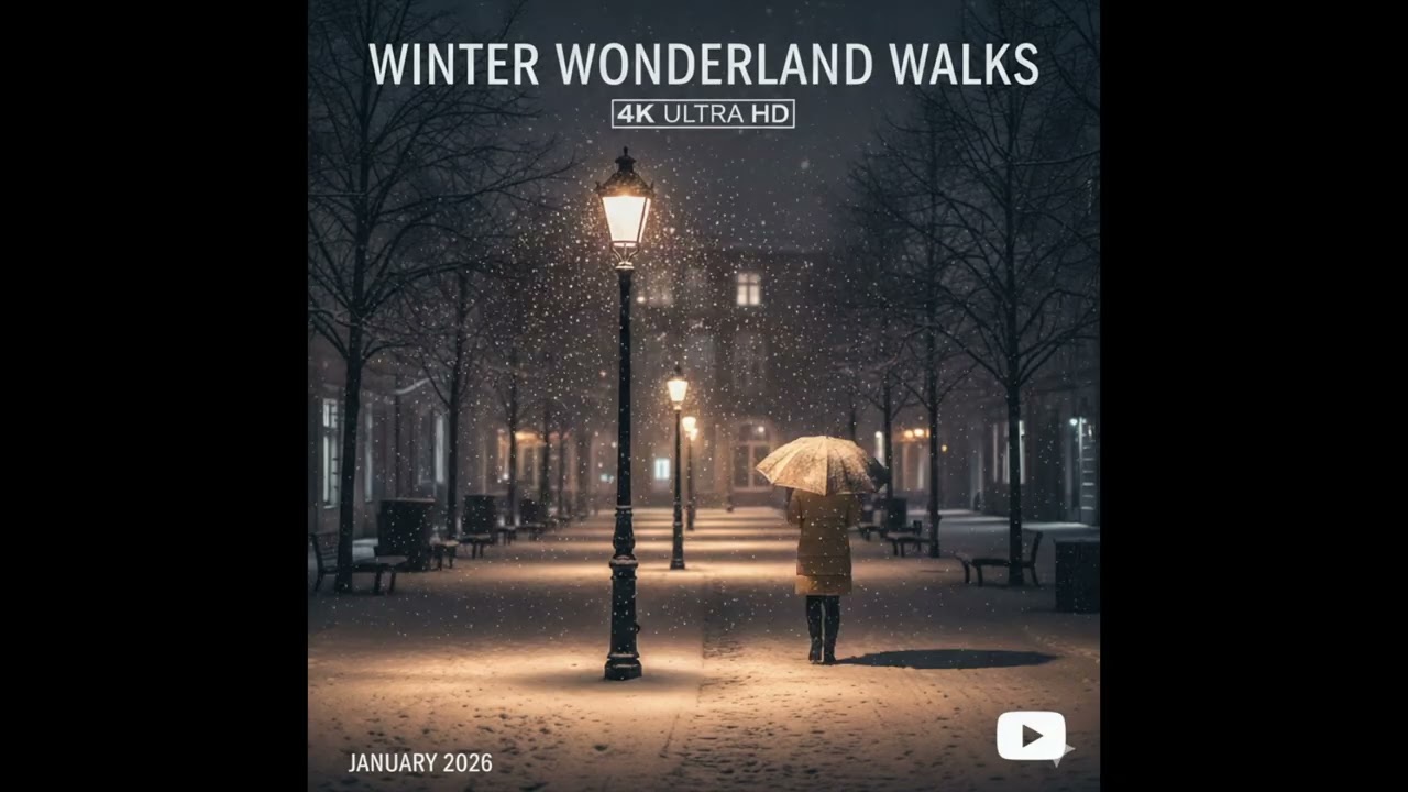 ❄️ Leave the stress behind and melt into the atmosphere of a peaceful winter night.