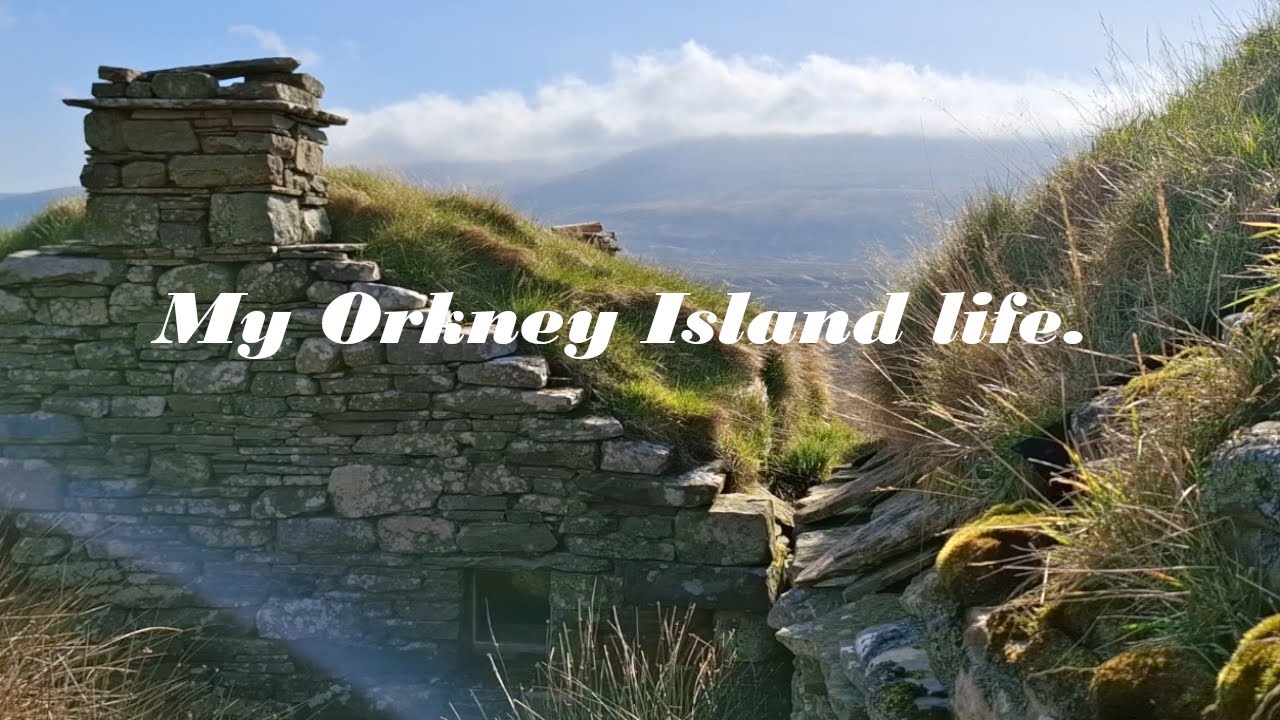 Ruined crofts, Folk medicine and Simple living| My Orkney island life story7