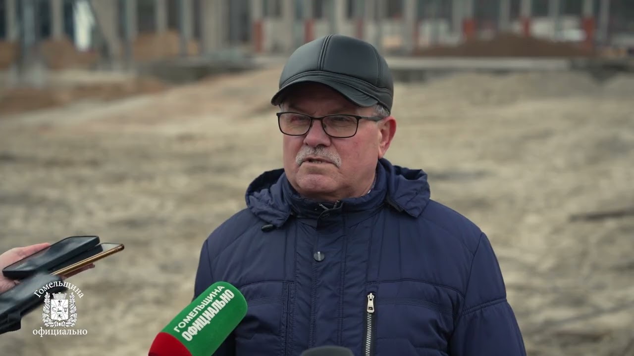 В восьми километрах от Гомеля продолжается строительство комплекса по обращению с ТКО