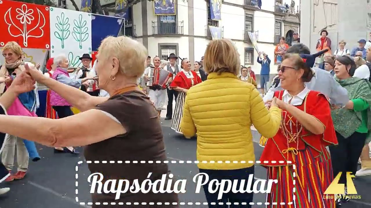 Rapsódia Popular - Grupo Folclore Casa do Povo São Martinho Placa Central Funchal Madeira Portugal