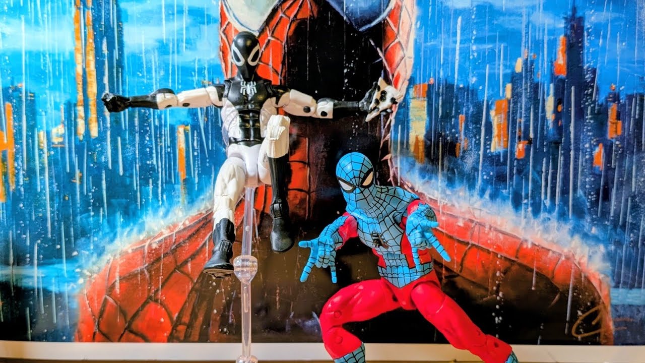Negative Zone Spider Man and Web Man Figure Review!!!