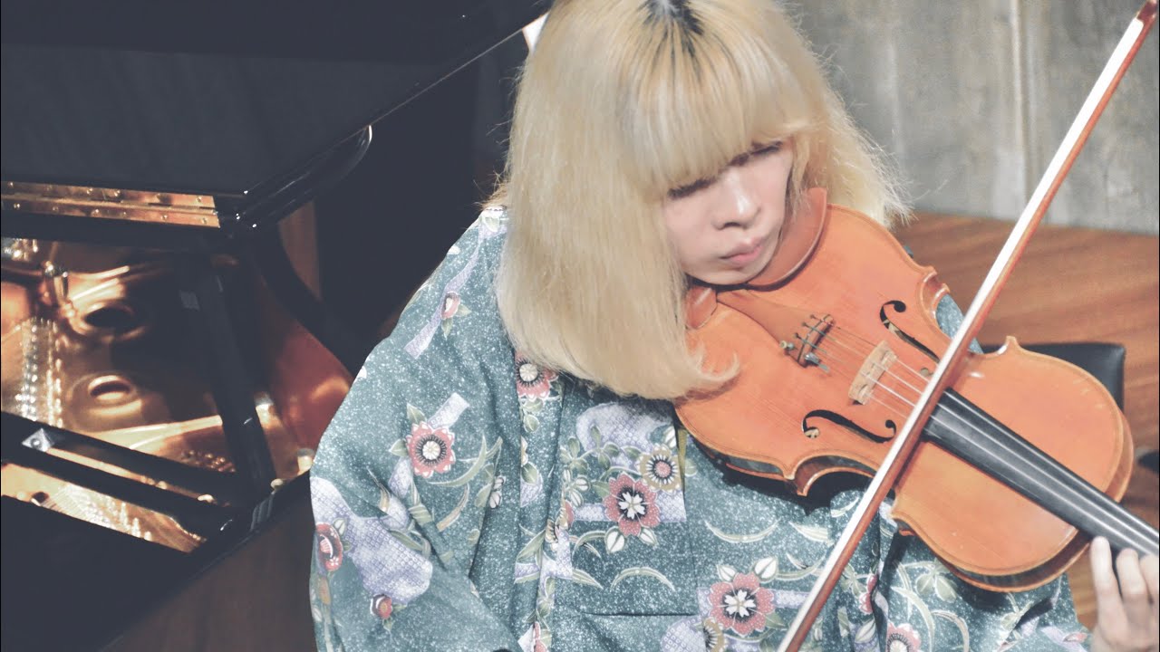 【演奏会ダイジェスト】ながりょーアートパフォーマンス　オリジナル曲演奏🎹鬼滅の刃メドレー🎻ライブペインティング🎨絵の紹介🖼ルーマニア民族舞曲🇷🇴2022年1月14日