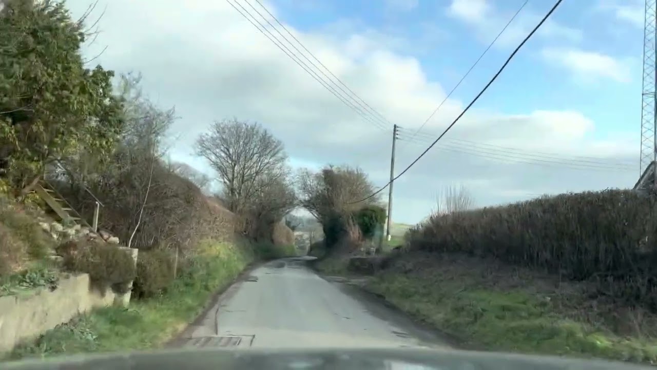 A wiggle around the small town of Bishops Castle in Shropshire