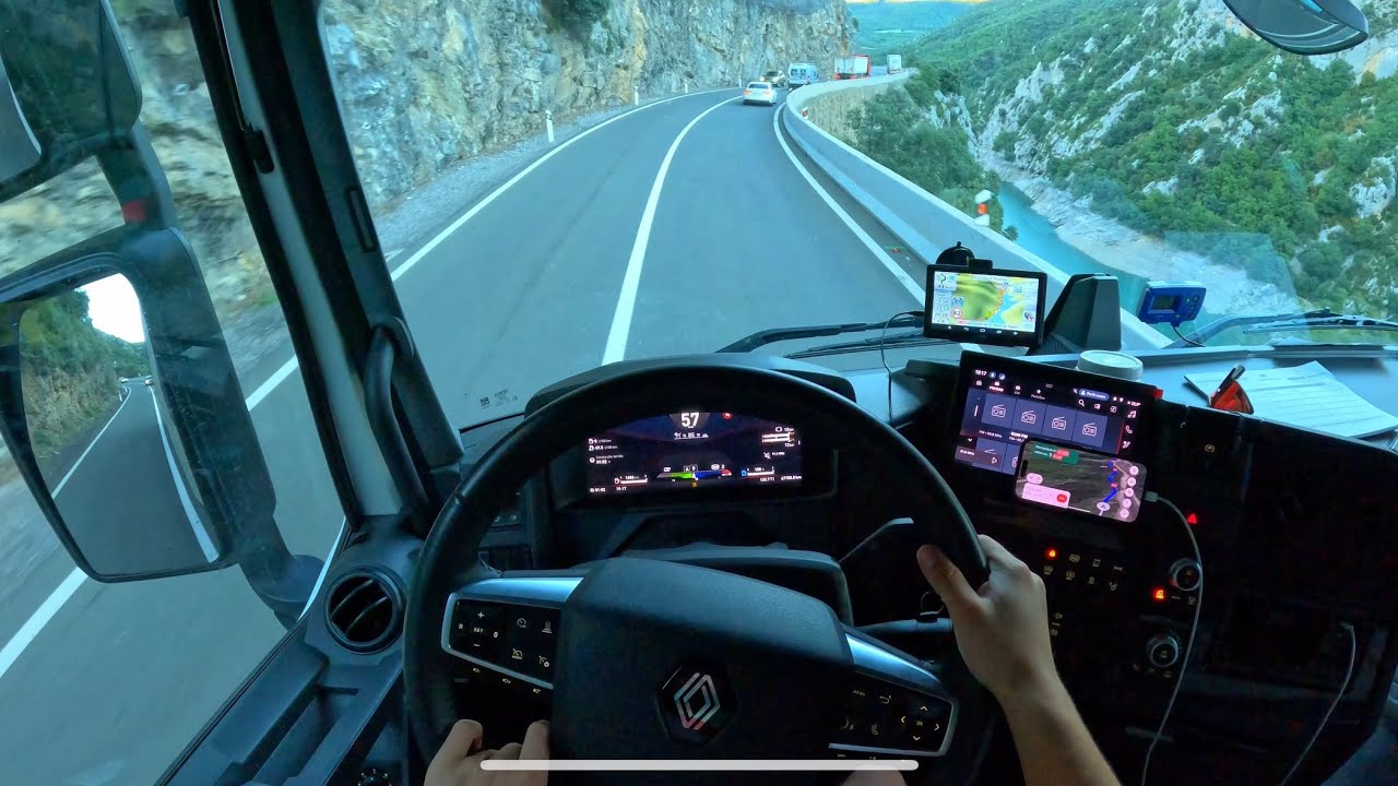 POV DRIVING RENAULT T480 SOPEIRA TO PONT DE SUERT