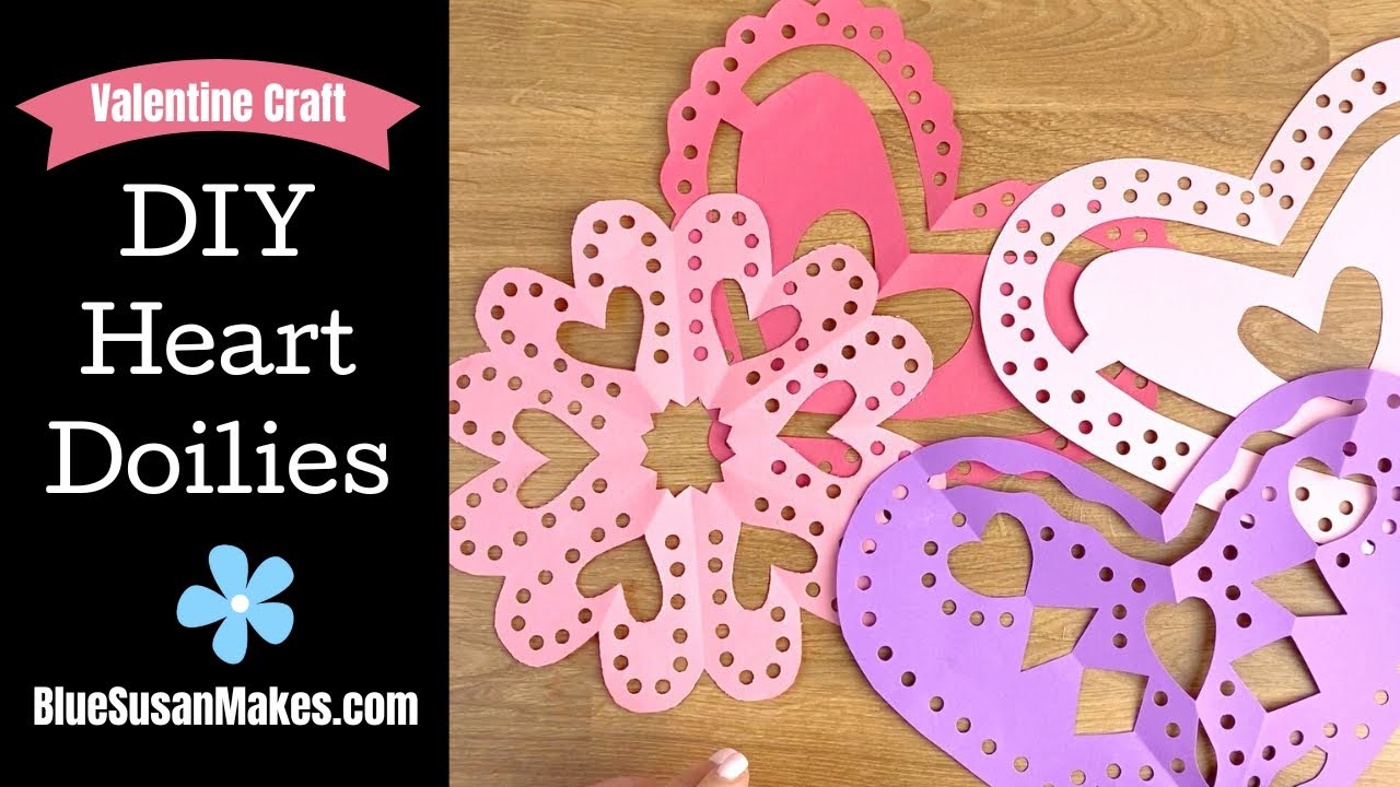 DIY Heart Doilies