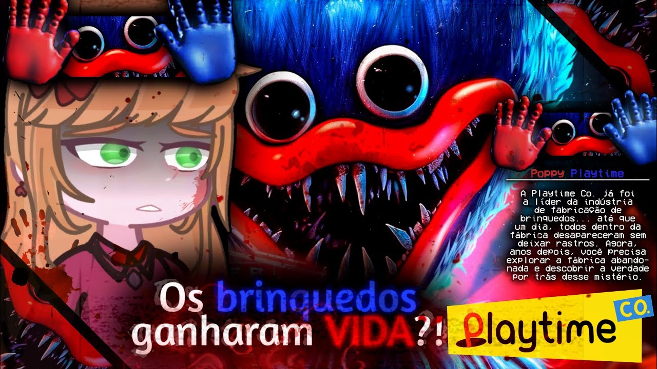 👹🧸🔵 FNAF characters | React to | É Hora de Brincar | Poppy Playtime | @ironmasterprod 👹🧸🔵