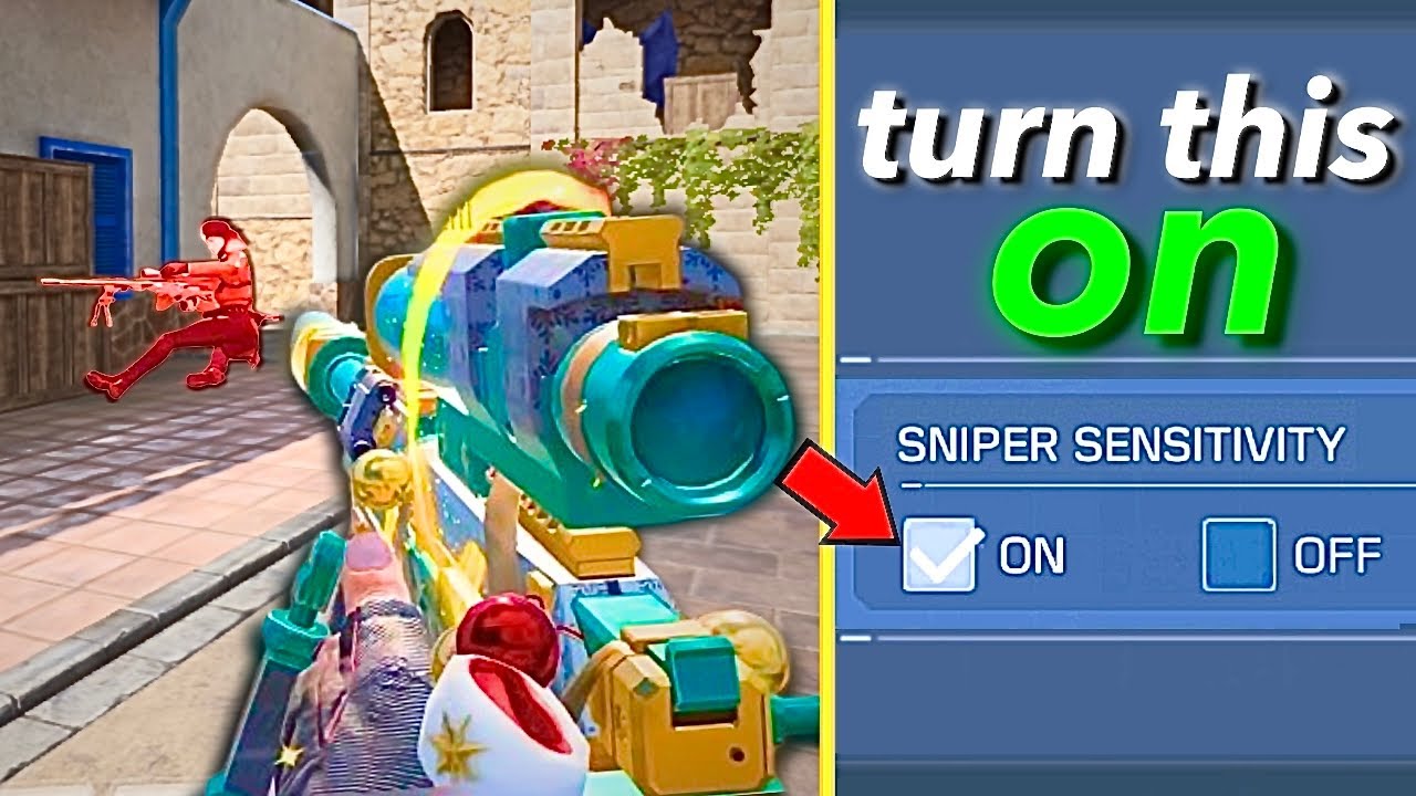 Как улучшить движения снайпера в COD MOBILE!