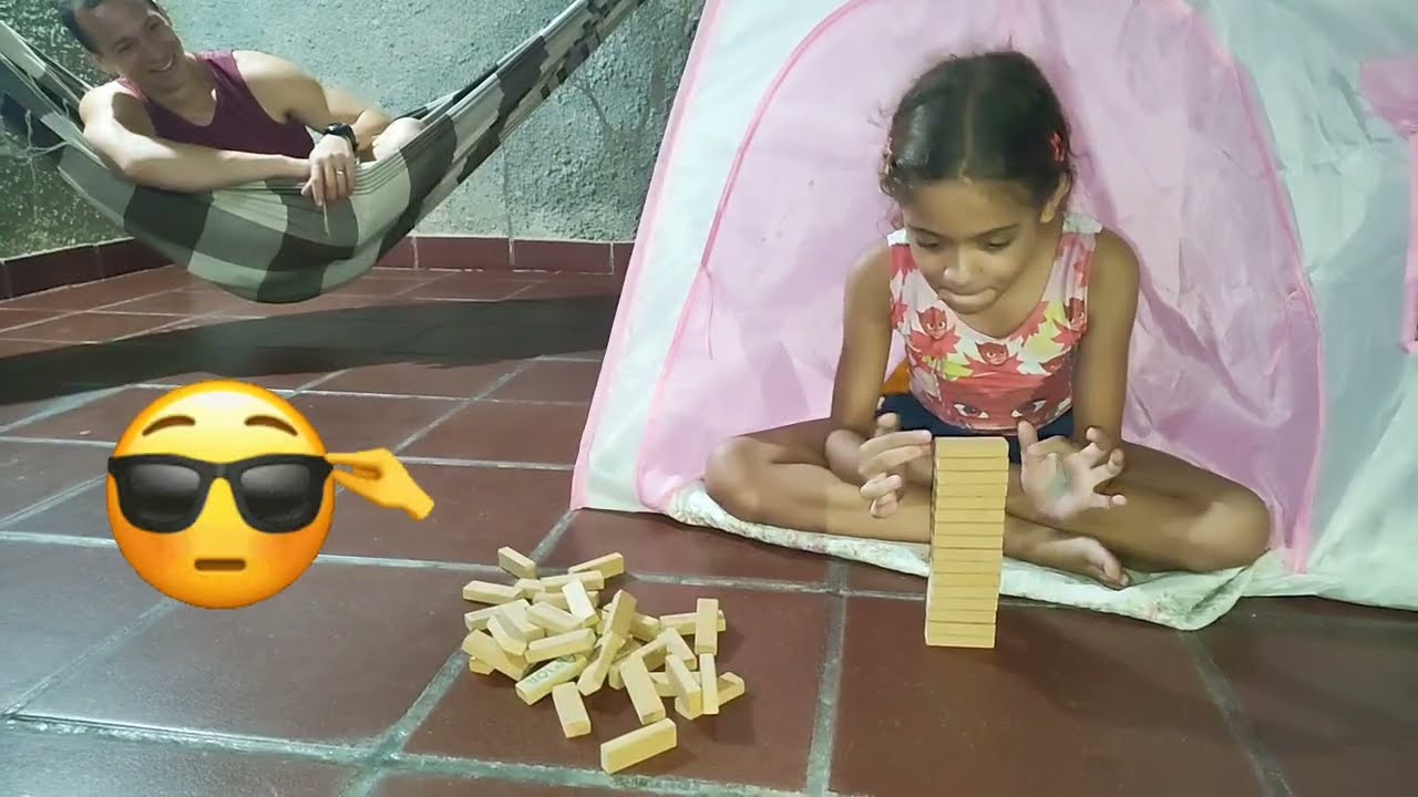 Desafio nas cabaninha , quem vai ganhar? 😱