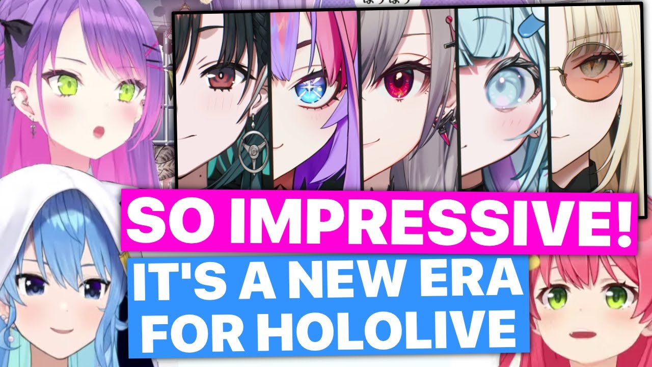 FLOW GLOW Girls Impress Suisei, Miko & Towa! Bonus: Ui-mama (Hololive) [Eng Subs]