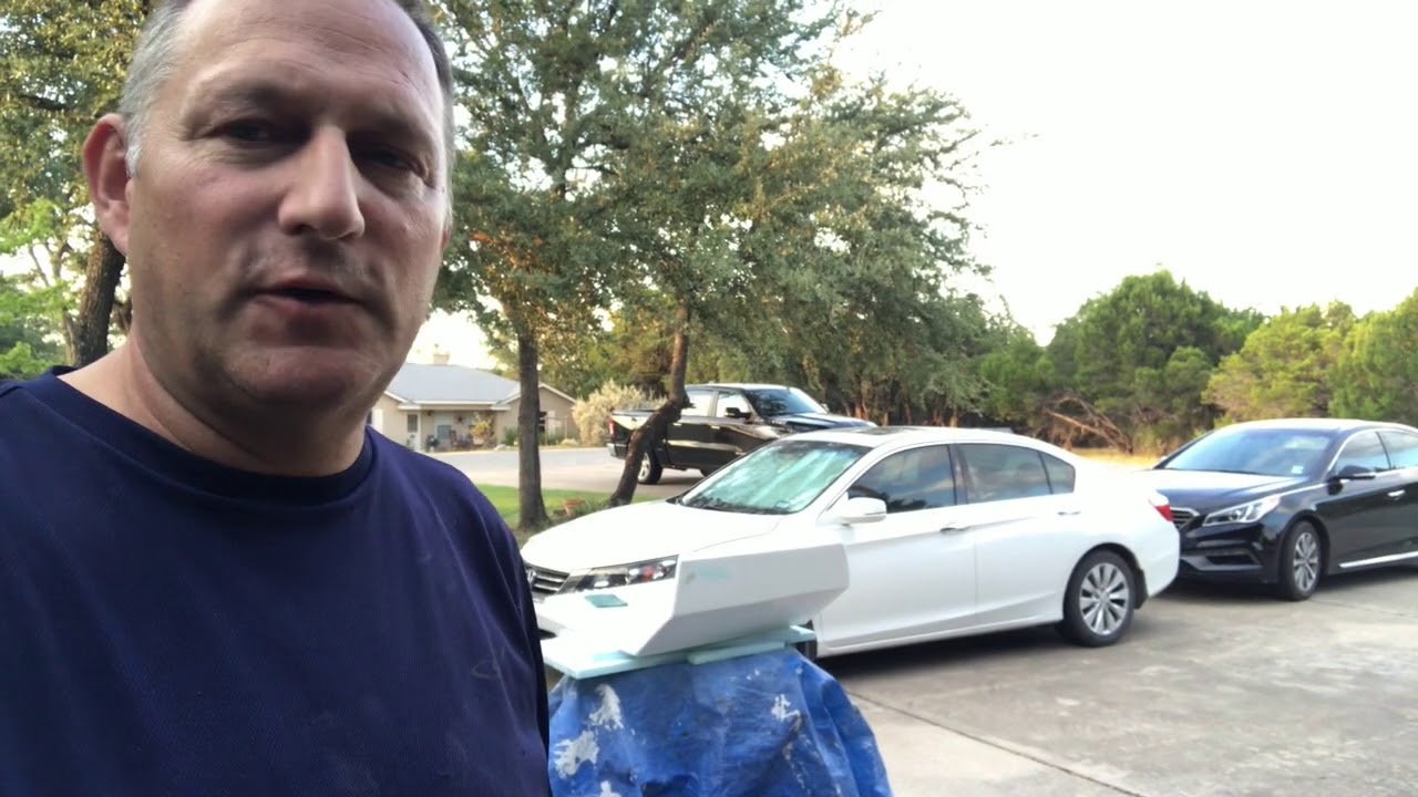 Transom Door Project:  Part IV (Spray Coating)