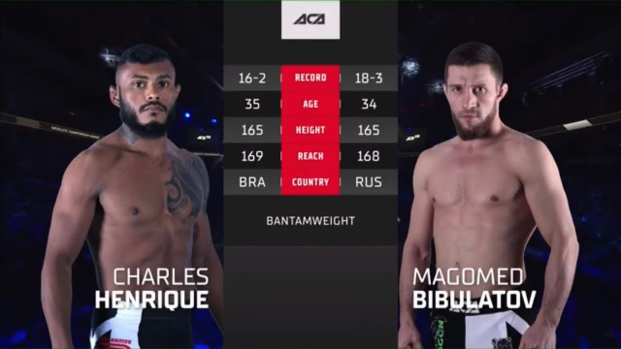 Чарльз Энрике vs. Магомед Бибулатов | Charles Henrique vs. Magomed Bibulatov | ACA 150