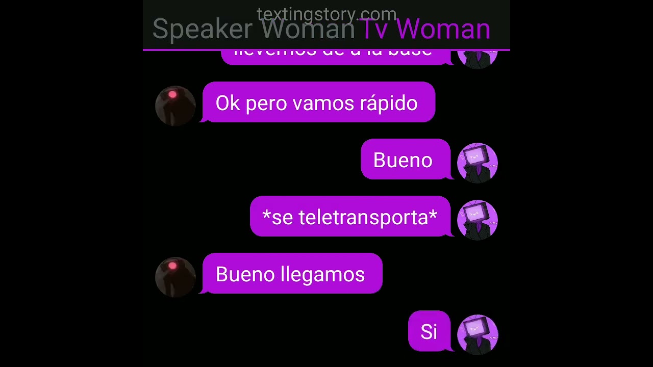 olvide la otra parte que era una broma que iva a hacer su novio de TV Woman xd los celos de TV Woman