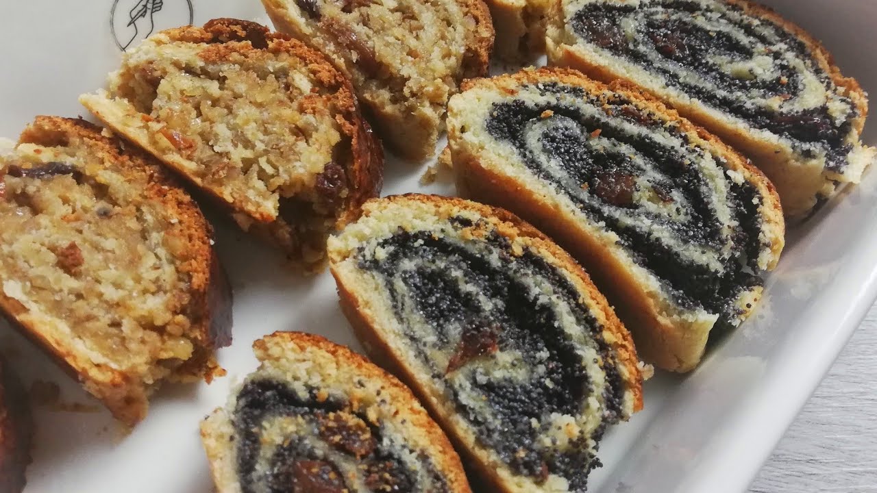 Hungarian BEIGLI Poppy Seed or Walnut Sweet Roll | Easy Baking Idea