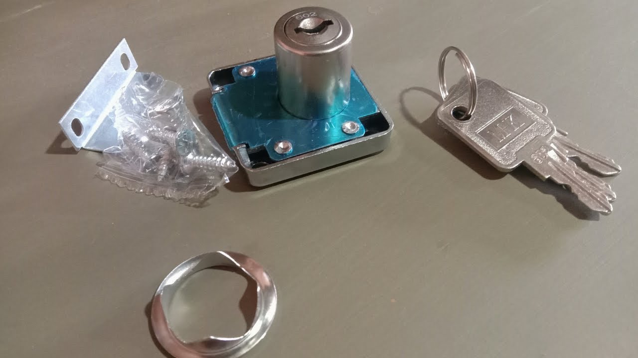 HOW TO FIX CABINET AND DRAWER LOCK IN SIMPLE WAY/How to fix Cupboard lock