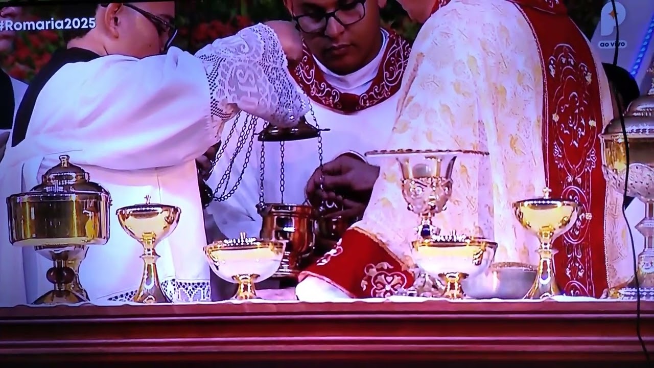 Missa celebrada em Sertanejo, Romaria de Trindade 2025.