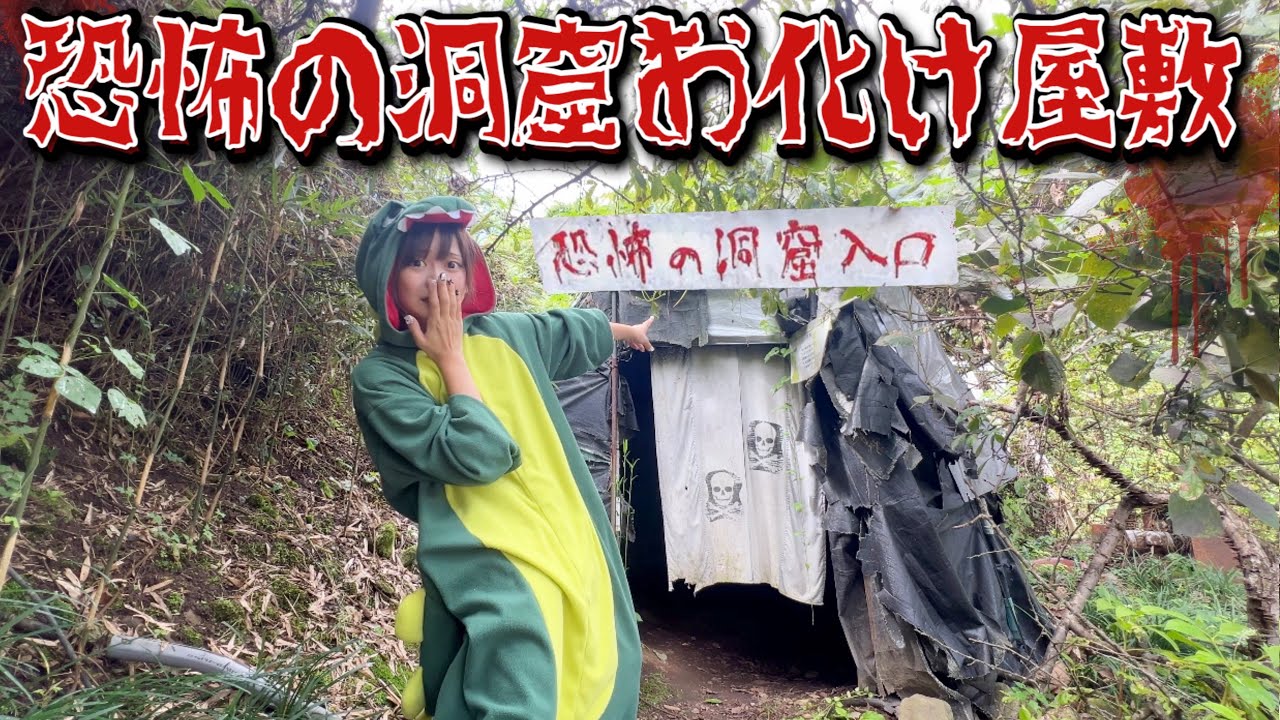 日本1怪しい全長50mの洞窟お化け屋敷がある『プラムの国』が本当にヤバかった....