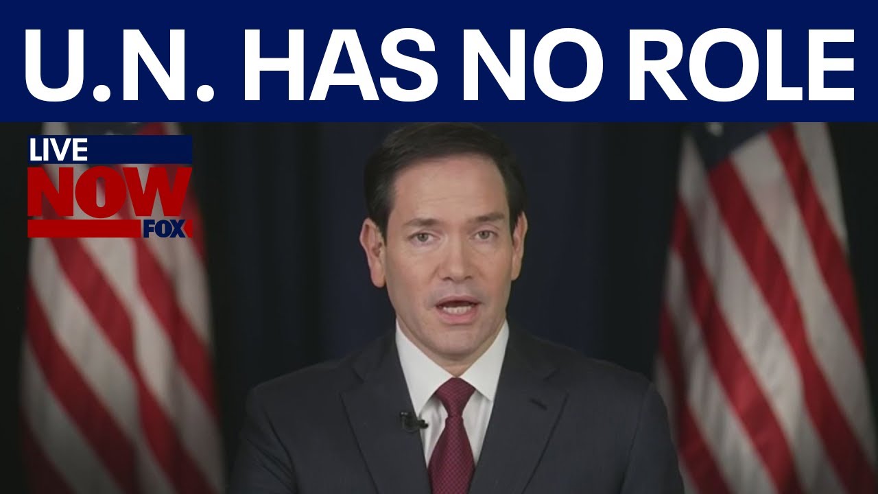 Rubio says UN has no role as Trump attends United Nations General Assembly