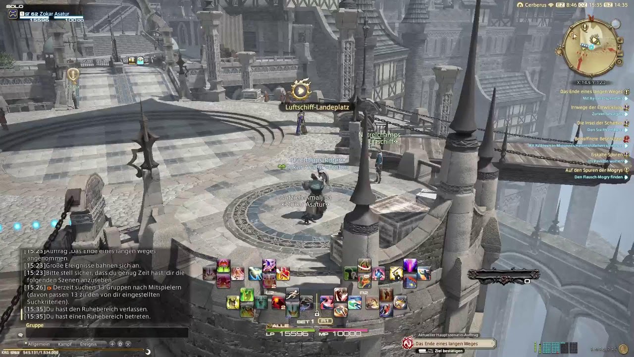 FF14 - Zokar's journey - Heavensward patches