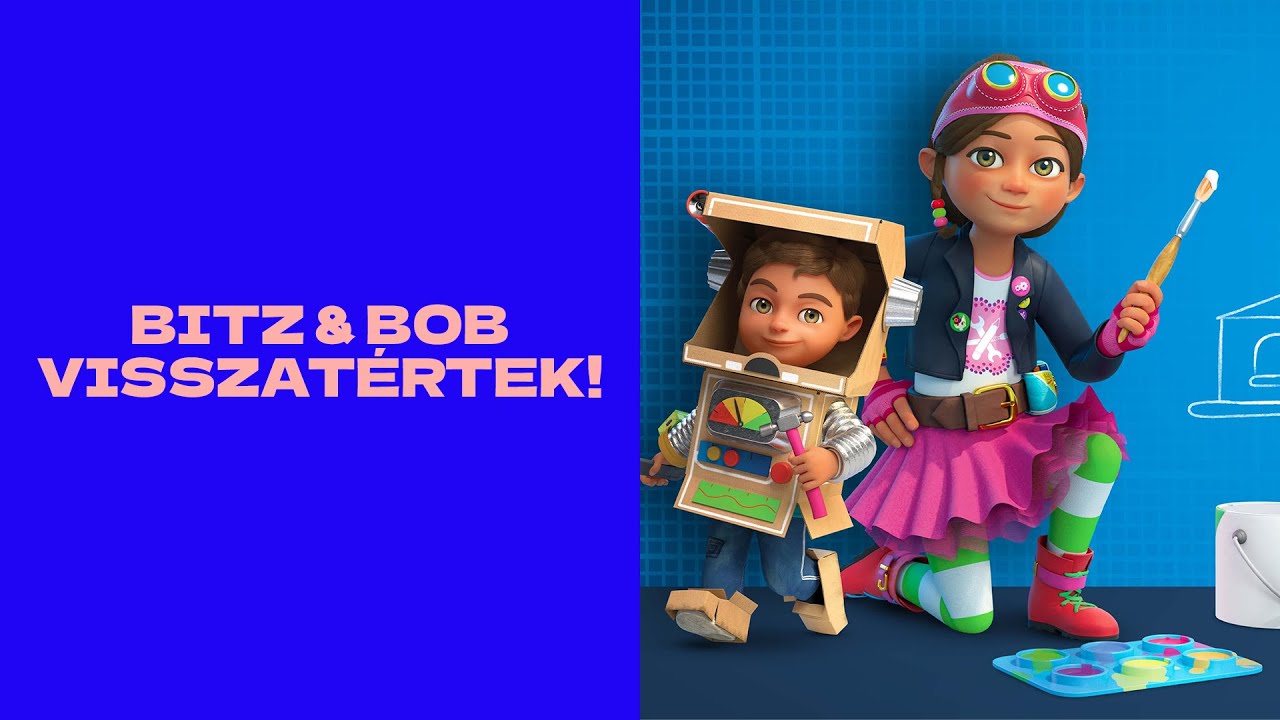 Bitz & Bob  csodálatos találmányokkal térnek vissza | Bitz & Bob: Te jössz most!