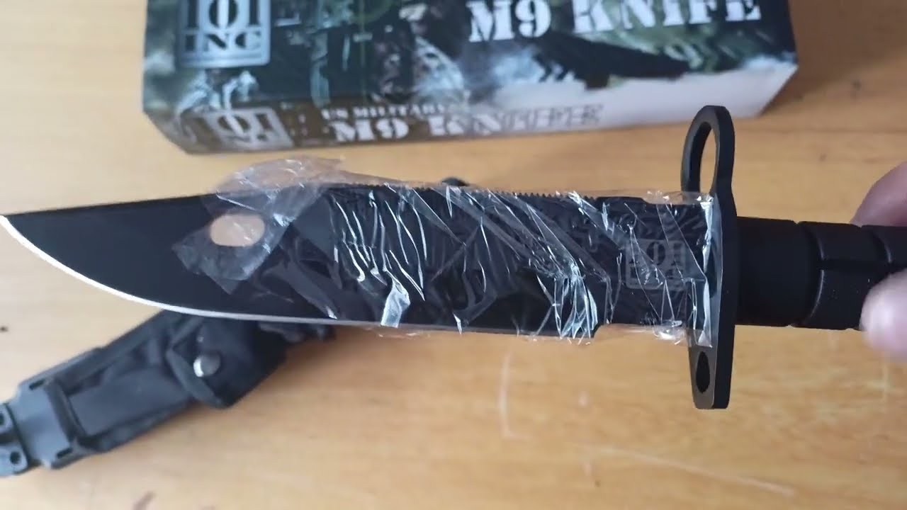 🔪 101INC US M9 Bayonet (Black) | Review & Features ⚔️