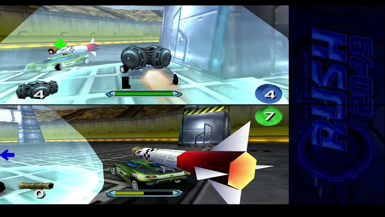 San Francisco Rush 2049. Staduim track battle