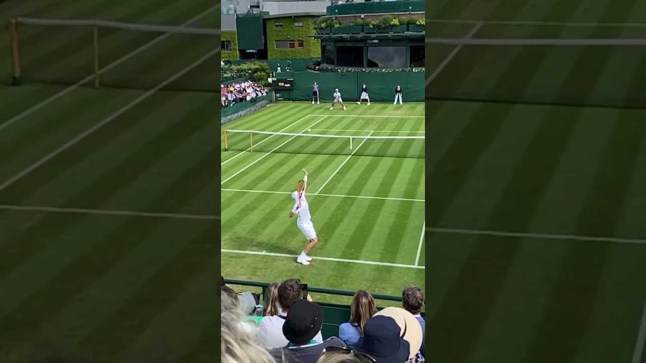 Does John Isner have the greatest serve of all time? #serve #isner #tennis