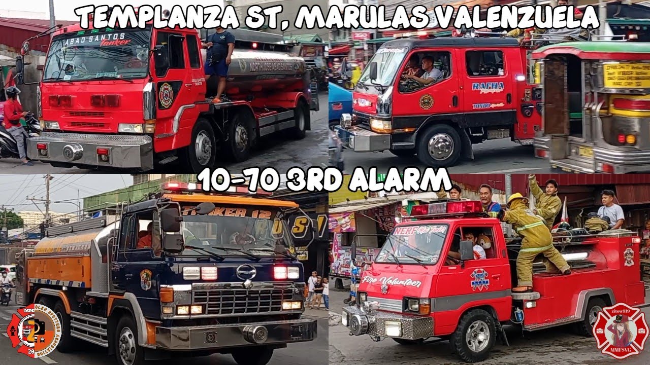 (10-70) 3RD ALARM - FIRETRUCKS RESPONDING TO TEMPLANZA ST, MARULAS VALENZUELA