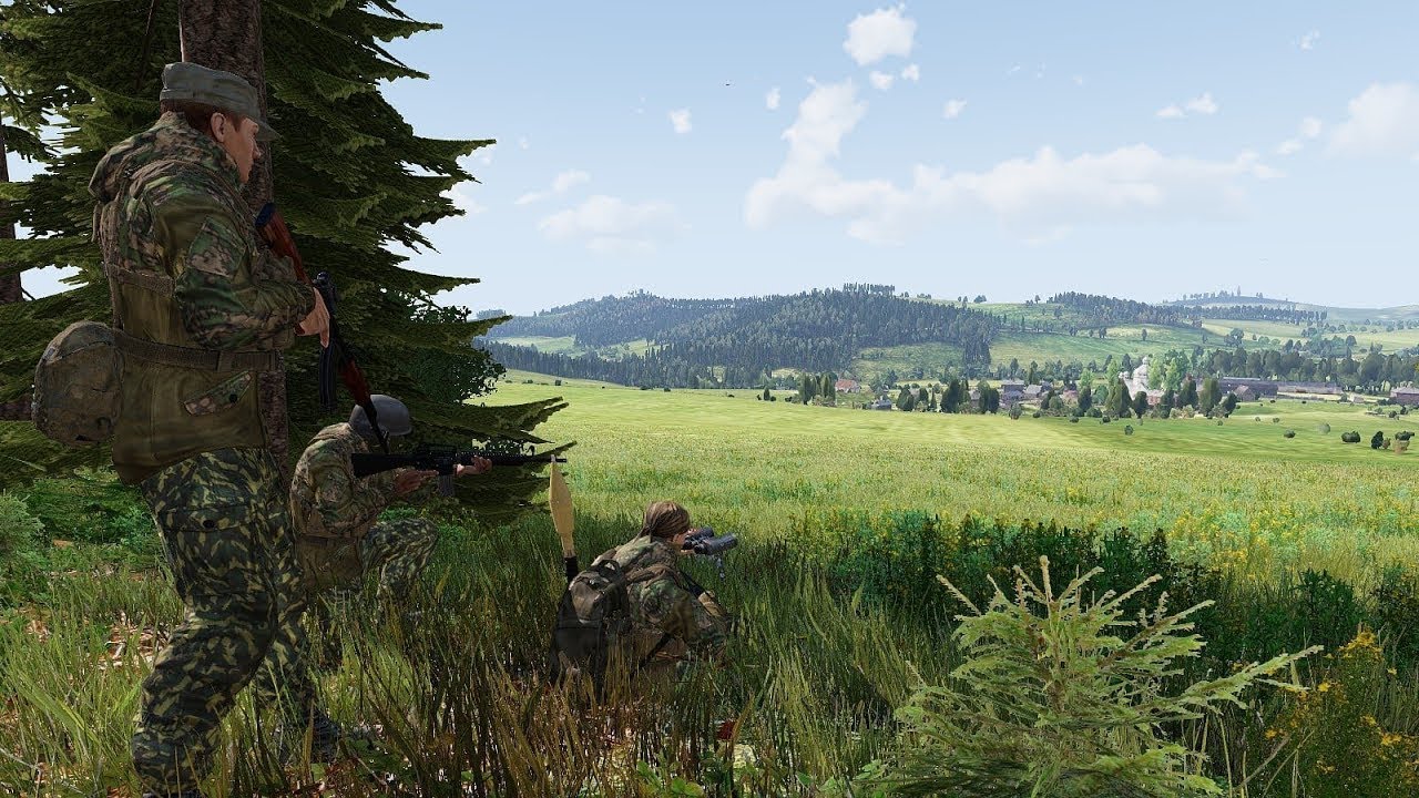 Чернорусь! Захват и удержание. #armareforger #westfront