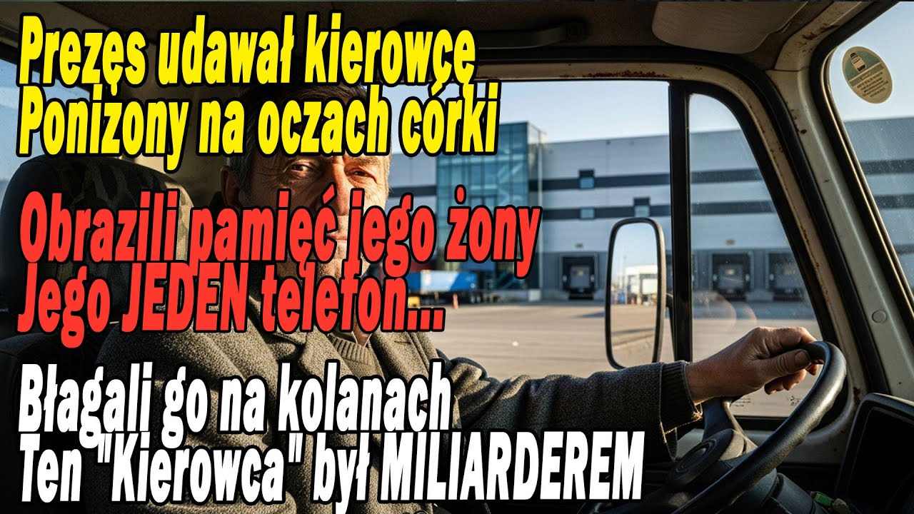 Oblała winem kierowcę tira, nie wiedząc, że właśnie zadarła z miliarderem.
