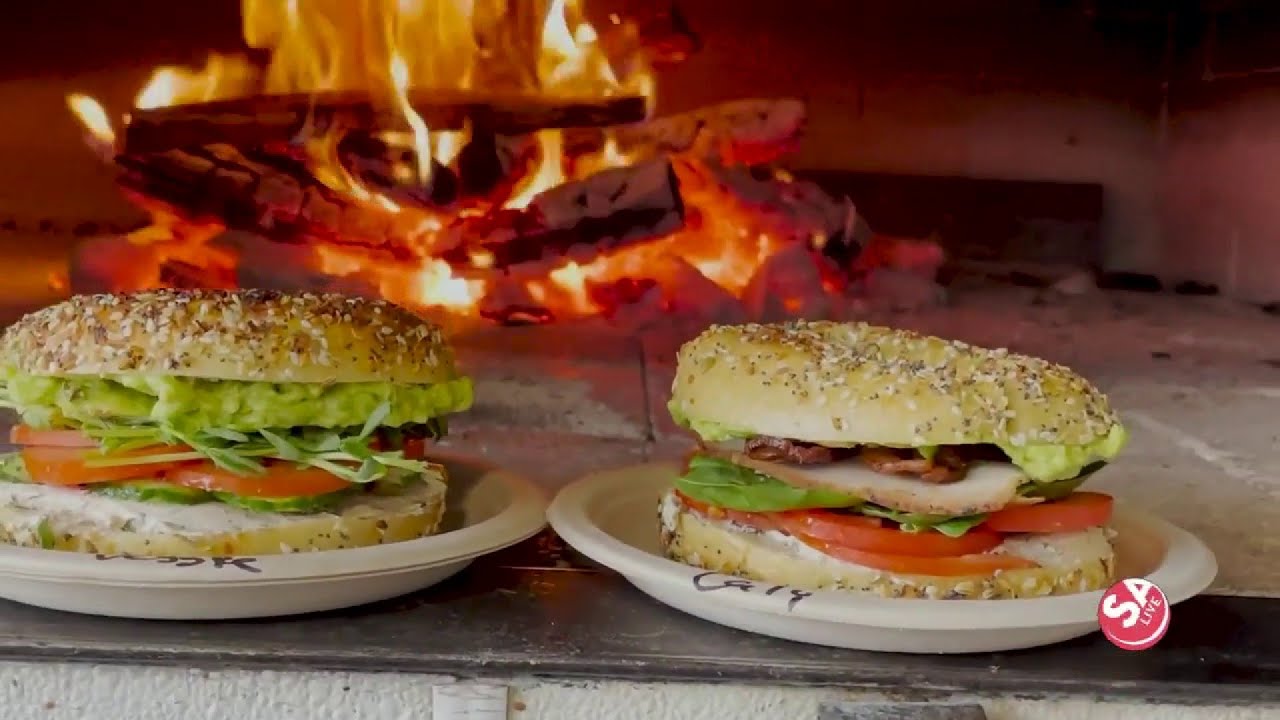 New San Antonio food truck whips up wood-fired bagel sandwiches | SA Live | KSAT 12