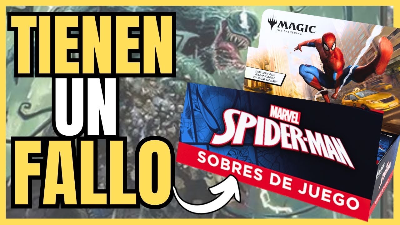 En Español SALEN MÁS . Abrimos Spider-man | Magic: The Gathering