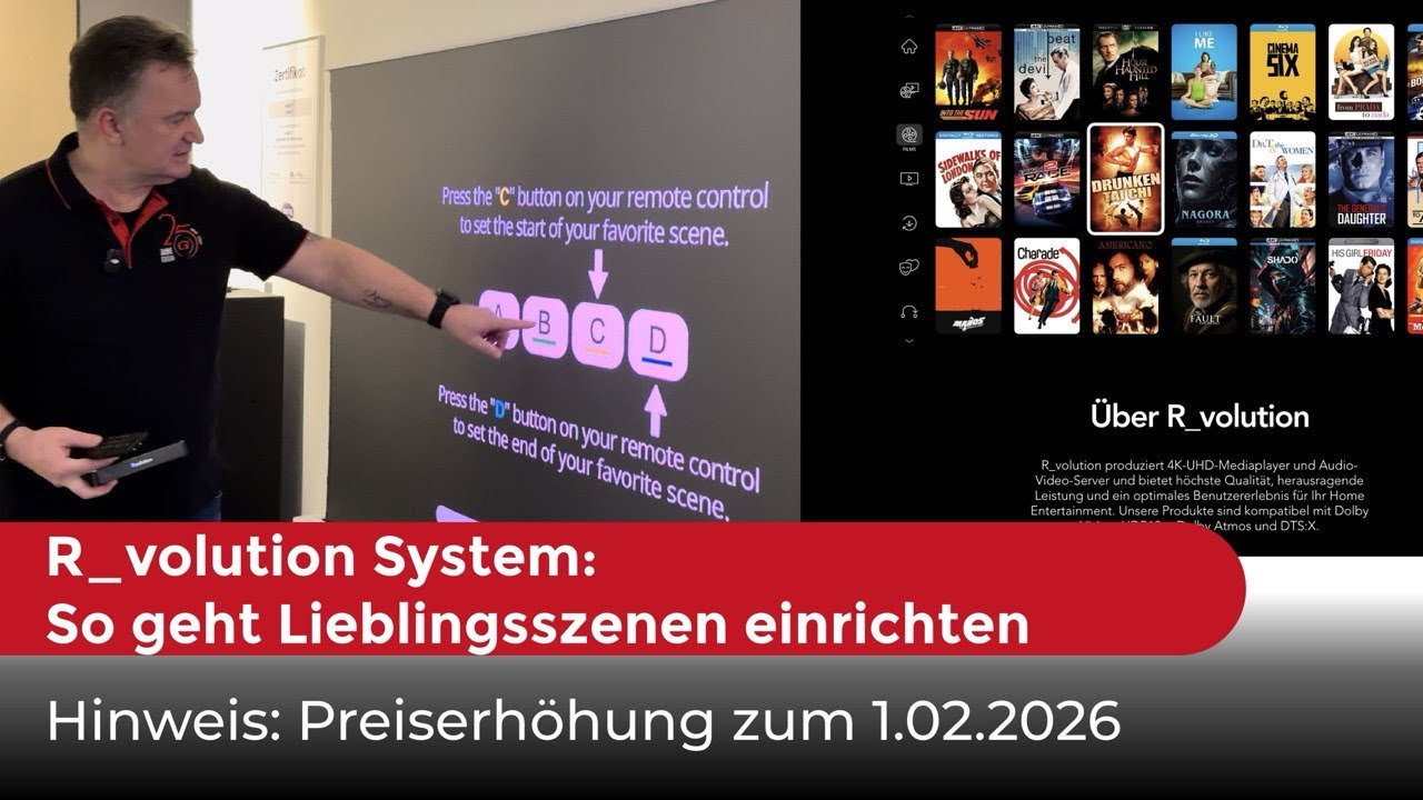 R_volution System: So geht Lieblingsszenen einrichten & Jetzt noch zum alten Preis bestellen.