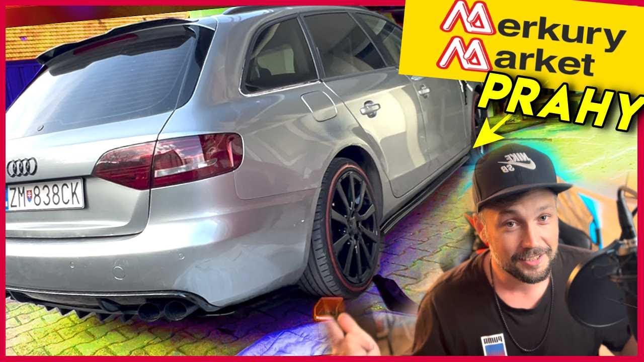 🚙  Prahové Nádstavce z MERKURY MARKETU !?!?  +/ Záslepka / Audi A4 b8 / Tuning / #audi #tuning #a4