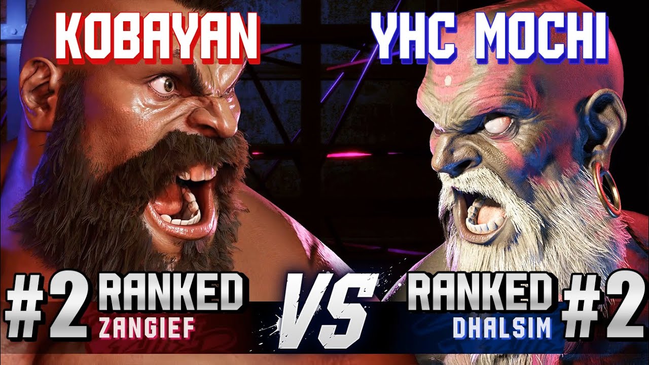 SF6 ▰ KOBAYAN (#2 Ranked Zangief) vs YHC-MOCHI (#2 Ranked Dhalsim) ▰ High Level Gameplay