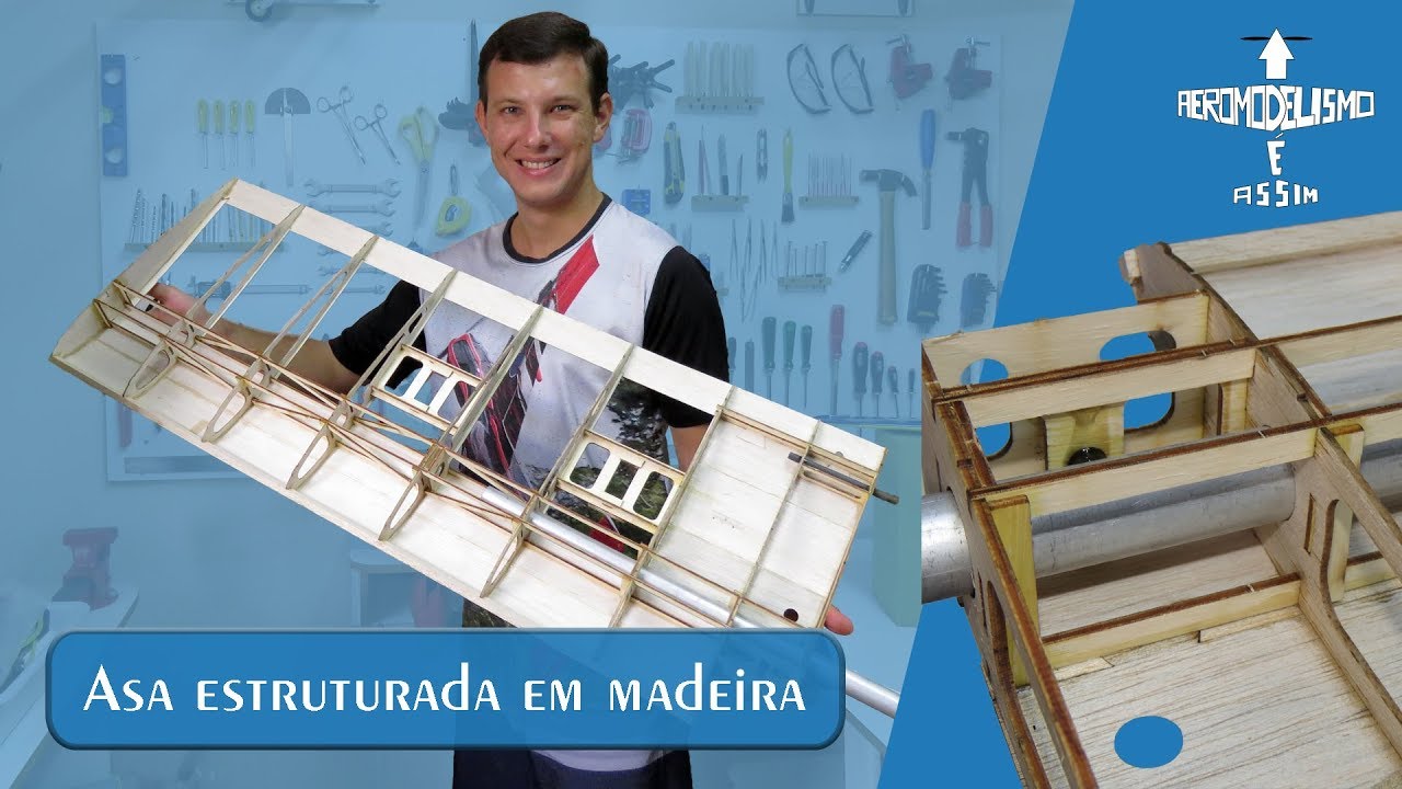 Você conhece a asa estruturada em balsa?