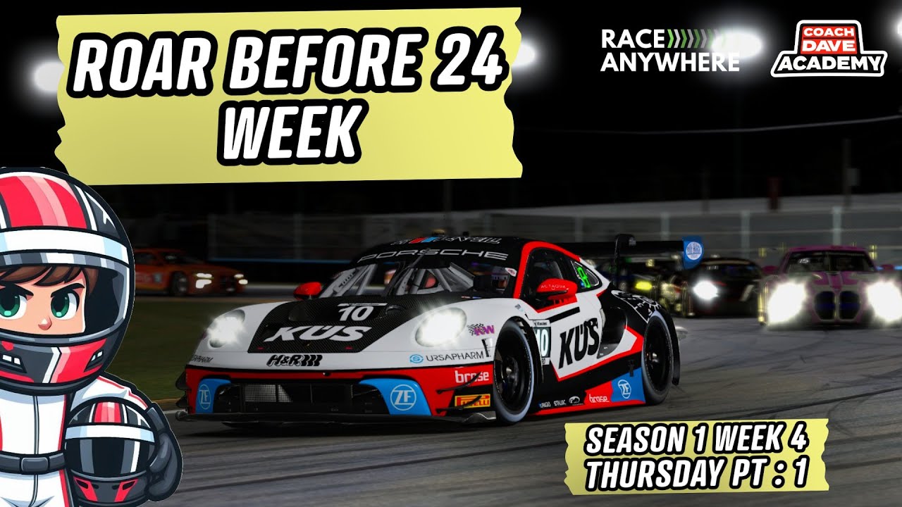 🔴 LIVE - Can I Survive Daytona? LMP2, GT3 & MX-5 Chaos! - Thursday Part: 1