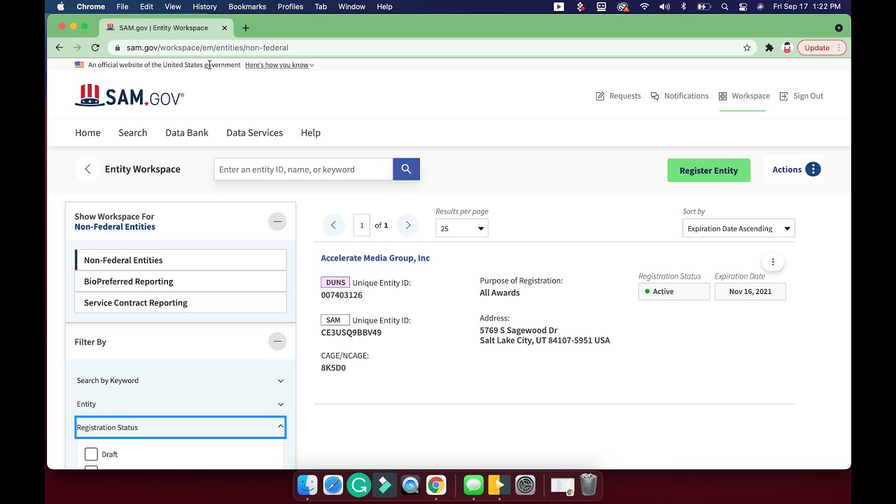 How to Renew Your SAM.gov Listing