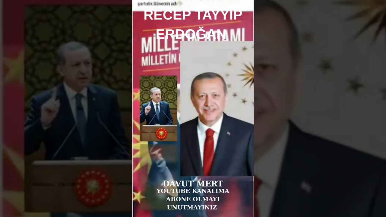 RECEP TAYYİP ERDOĞAN 