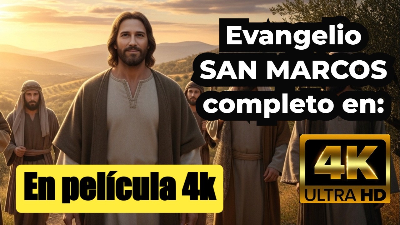 Evangelio San Marcos | COMPLETO | EN VIDEO | Narración épica y clara | #biblia
