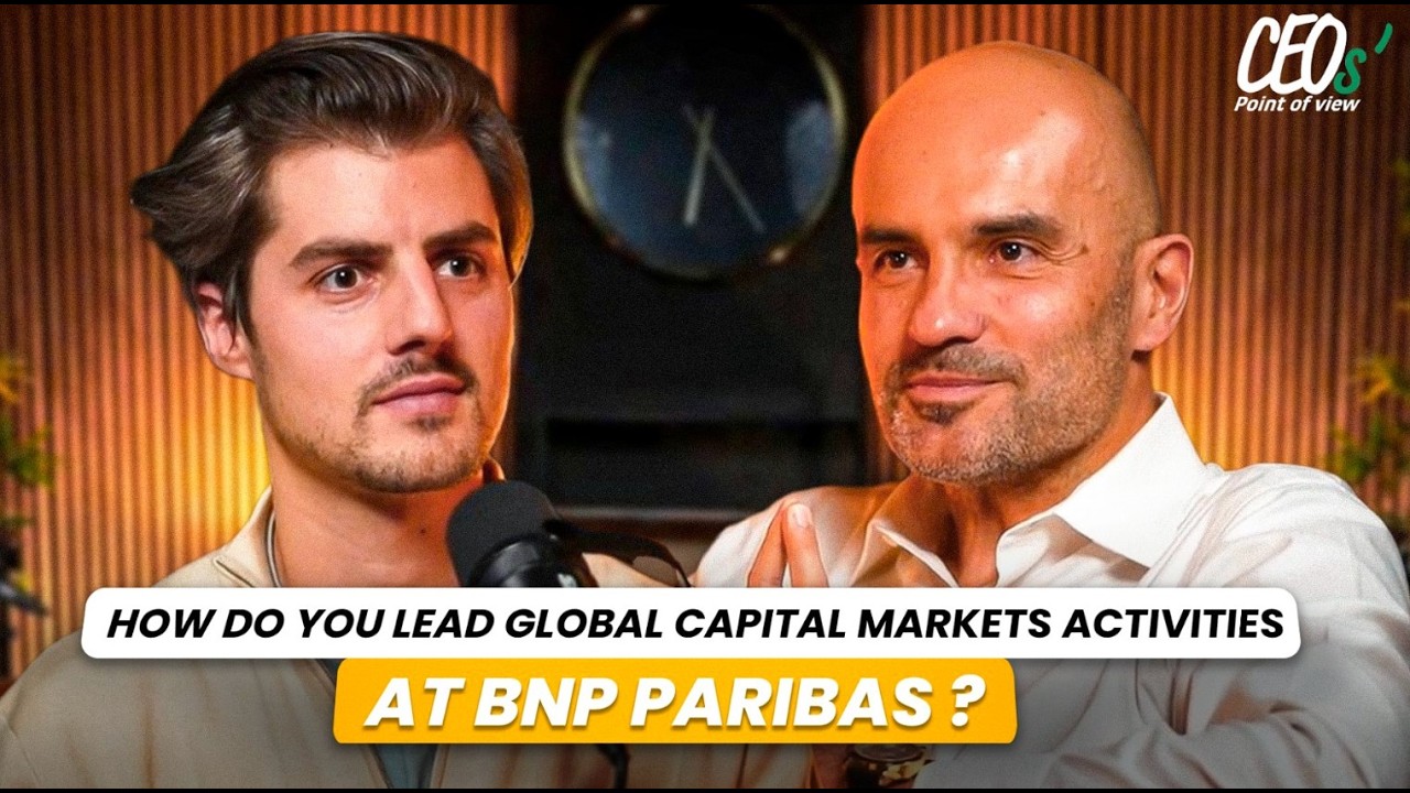 CEO’s Point of View #2: Renaud-Franck Falce, Head of Global Capital Markets at BNP Paribas