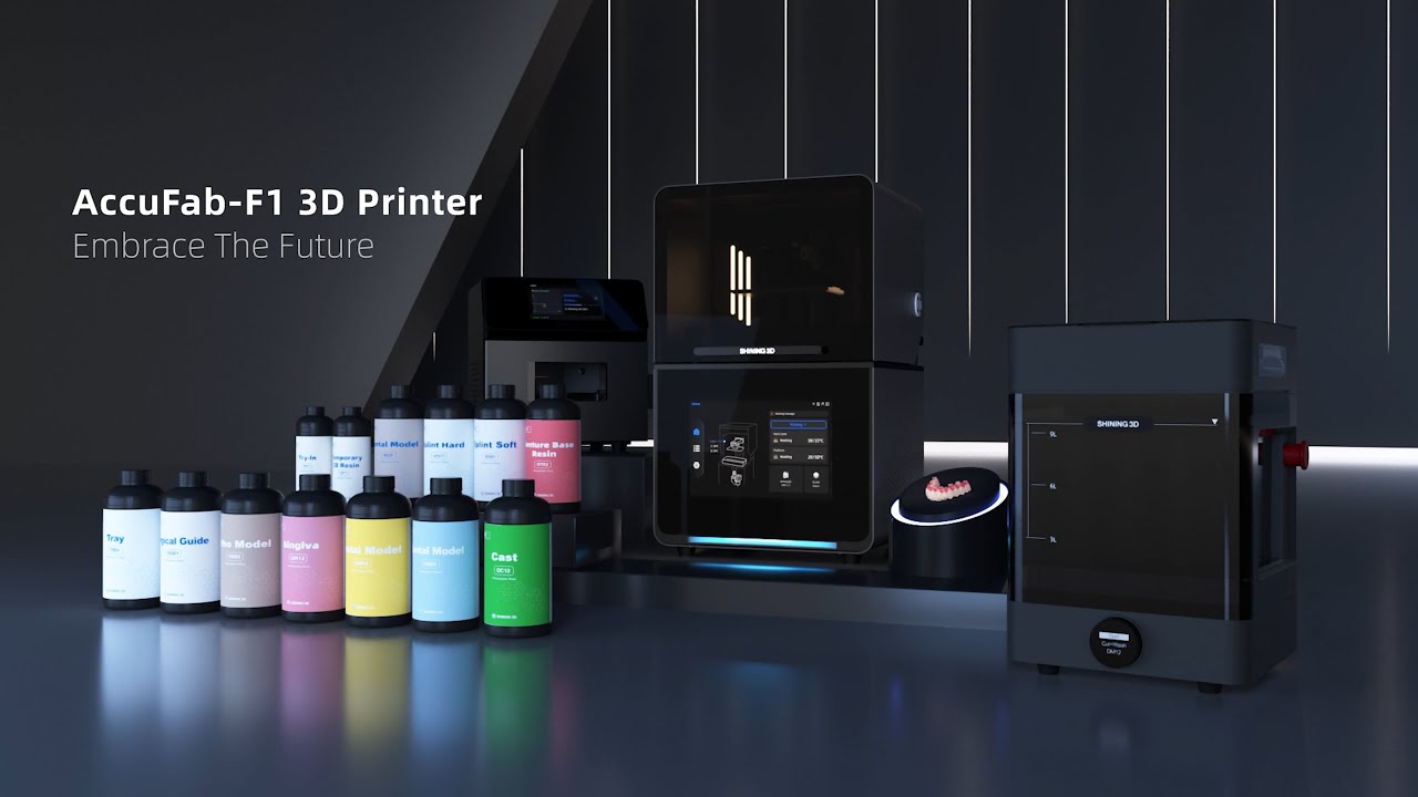 AccuFab-F1 | High-Performance Dental 3D Printing Redefined