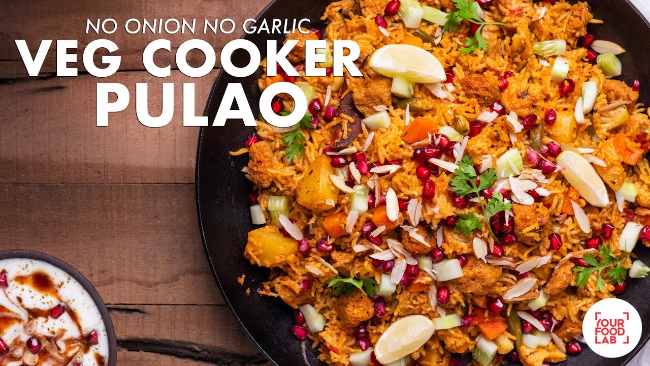 Quick Veg Pulao Recipe in Cooker | No Onion No Garlic | Navratri Special | Chef Sanjyot Keer