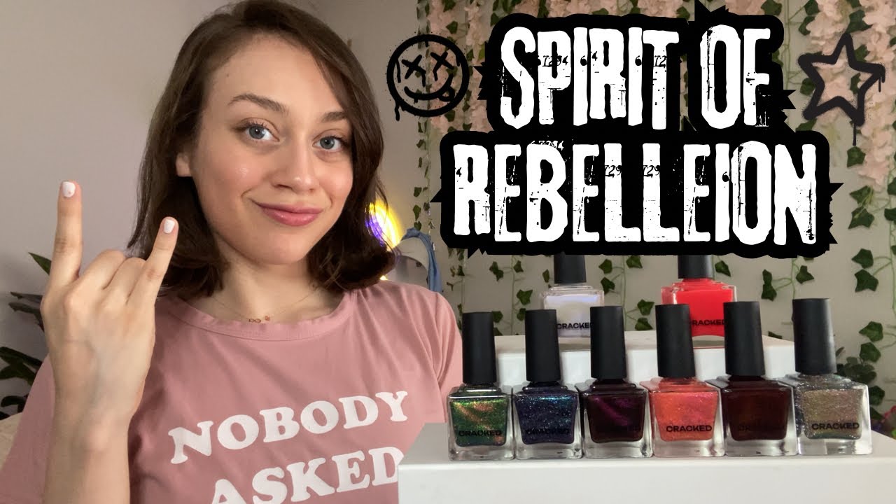 A Moody Midsummer Release 😈 Cracked: SPIRIT OF REBELLION Collection, 10k Polish + Jelly of the Month