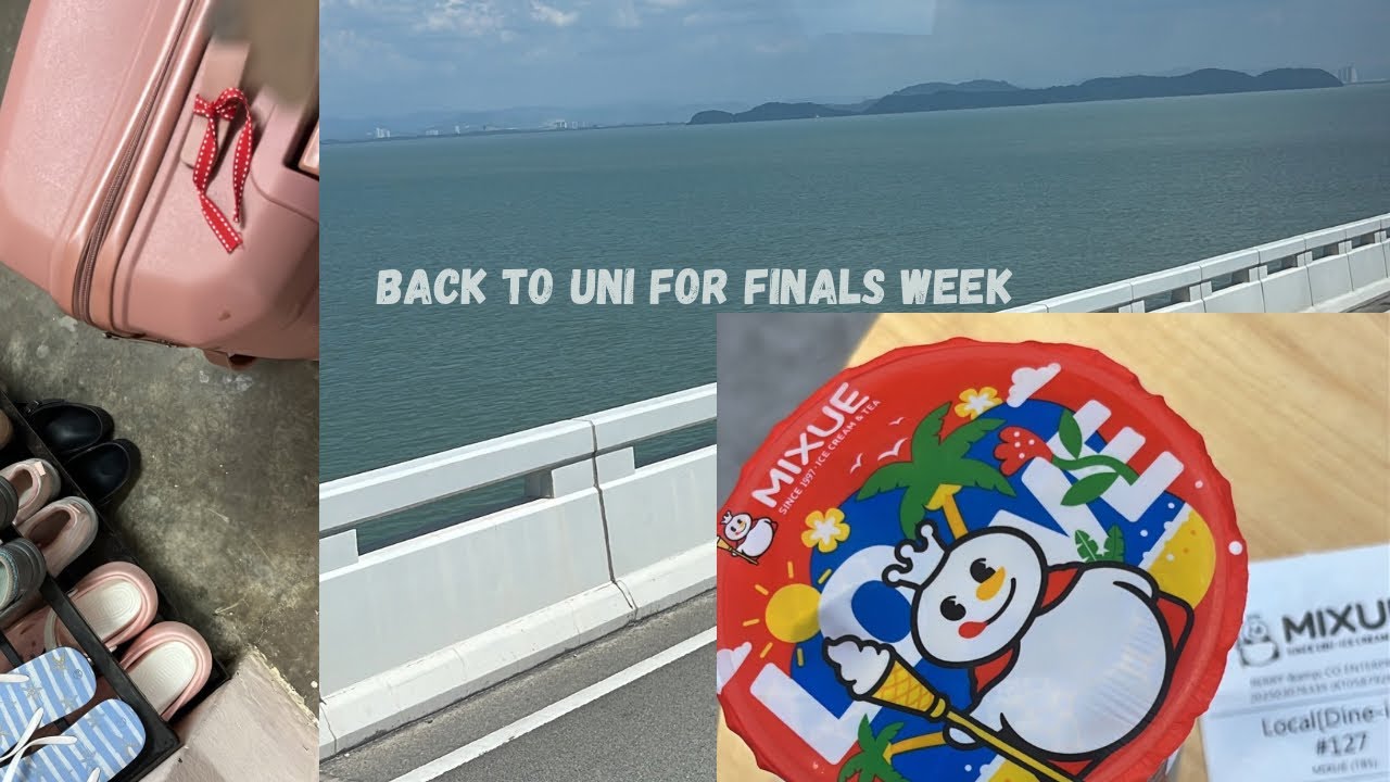 finals week or my final week? 
