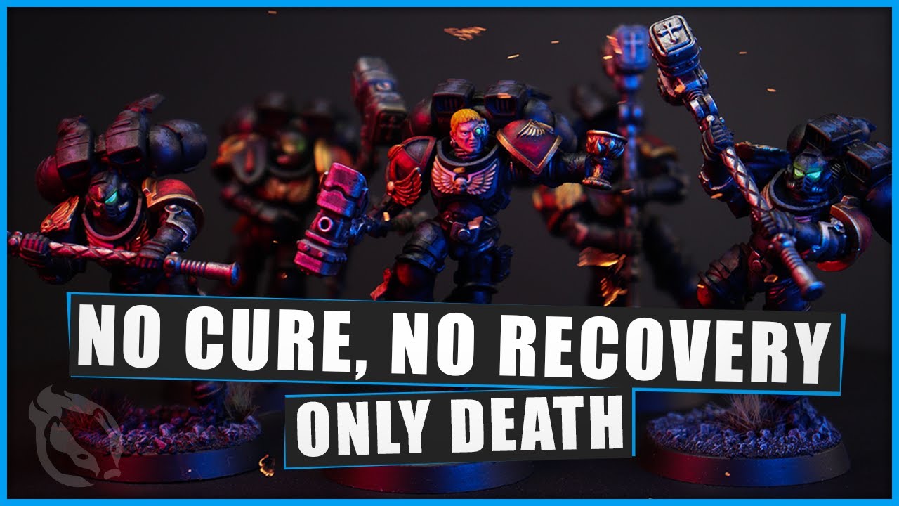 Как покрасить ранцевых пехотинцев DEATH COMPANY для Warhammer 40k — Blood Angels Army Journey Ep 5