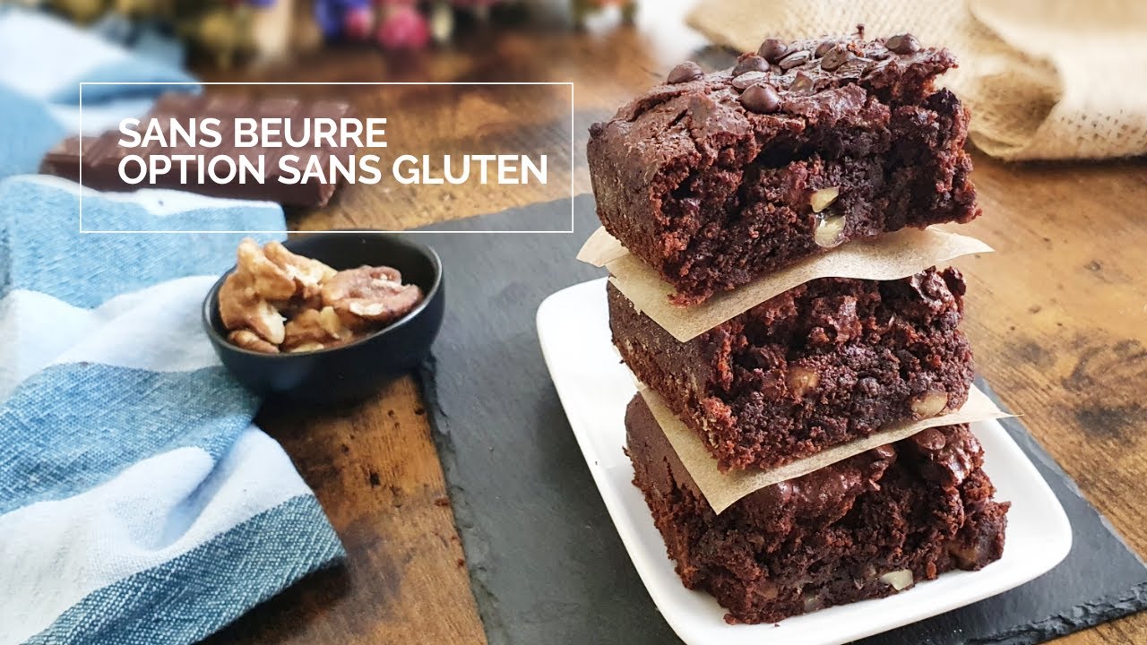 Brownie Sans Sucre Raffiné et Sans Farine Blanche (Vegan et Healthy)