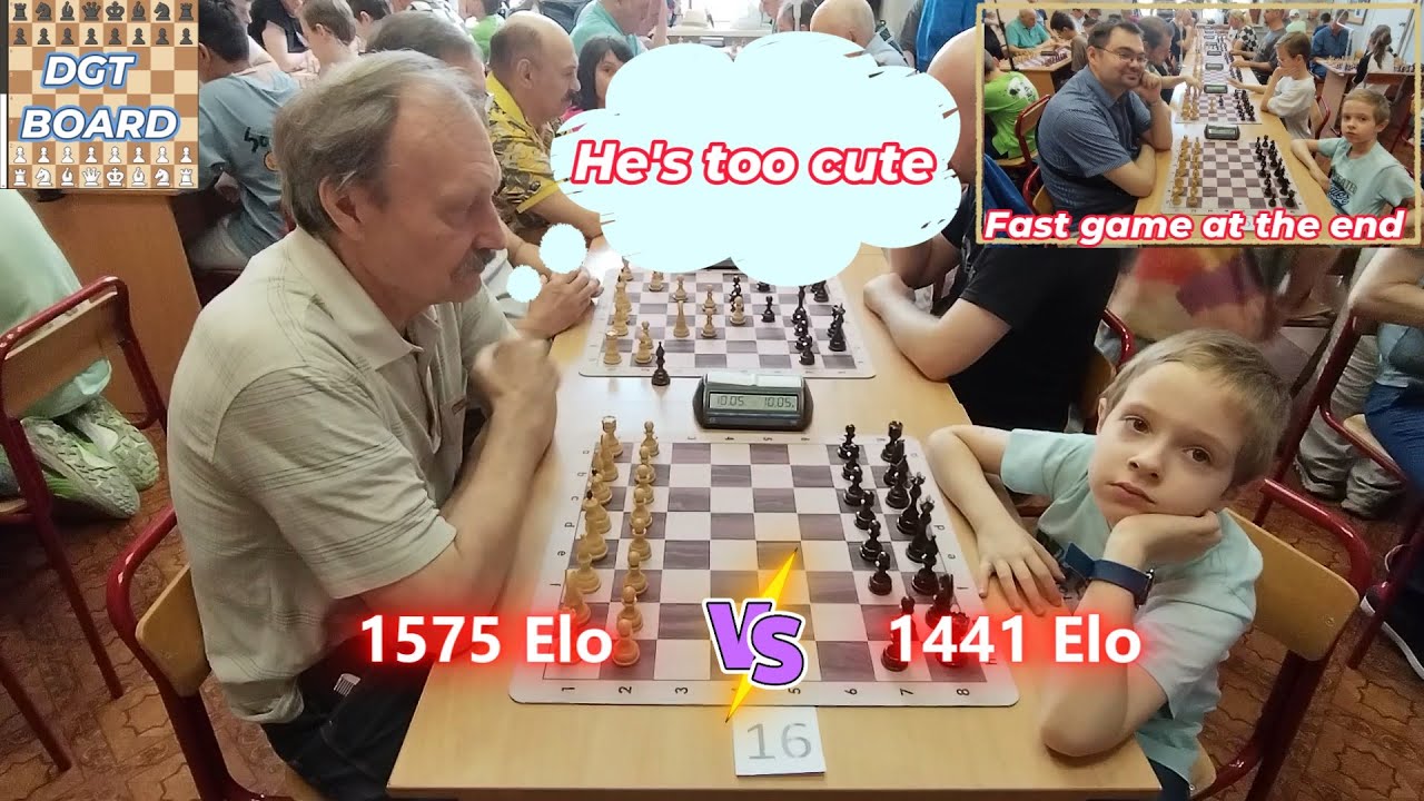 Sunday's Games 2/4 - Anatoly Gaan (1575) - Gleb Yunker (1441) Rapid