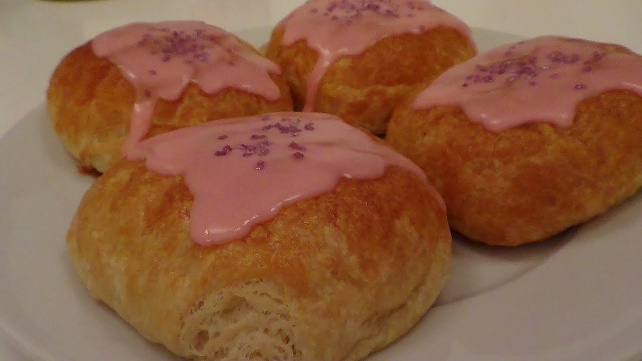 Fastelavnsboller med wienerbrødsdej