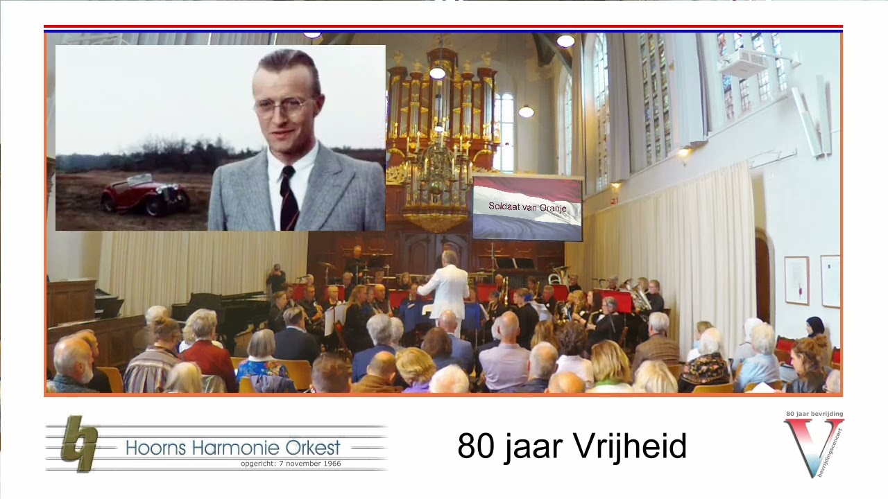 2025 Hoorn: 'Soldaat van Oranje' - 'Hoorns Harmonie Orkest' -  Concert  - '80 jaar vrijheid