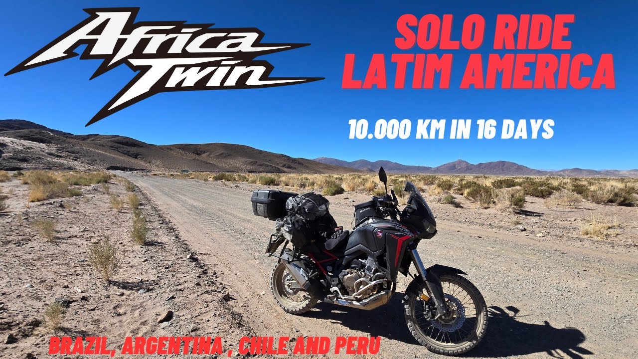 Solo Motorcycle Trip through Latin America on Honda Africa Twin